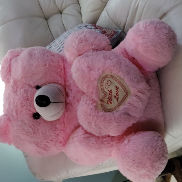 Teddy Bear pink big size - Picture 2 of 2